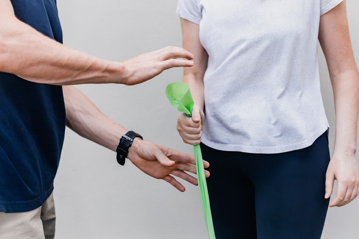 Professional movement therapy studio with natural lighting